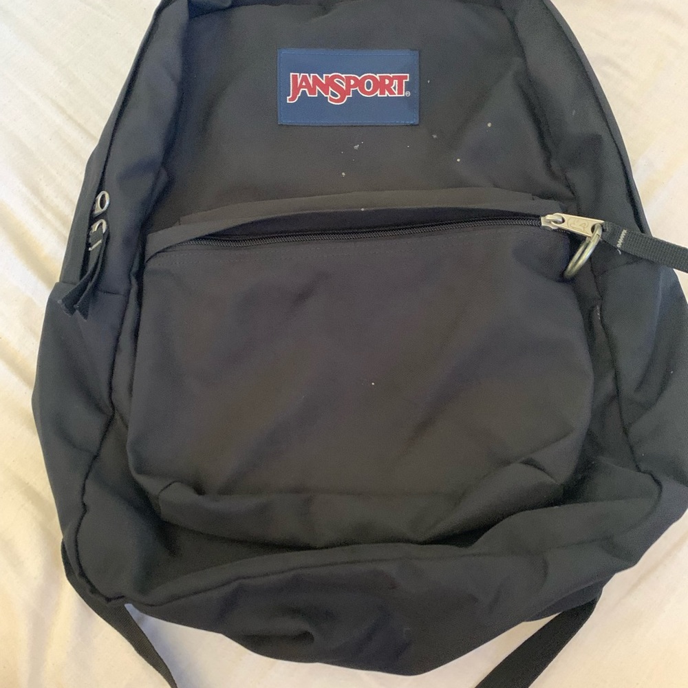 Jansport black backpack for school etc.